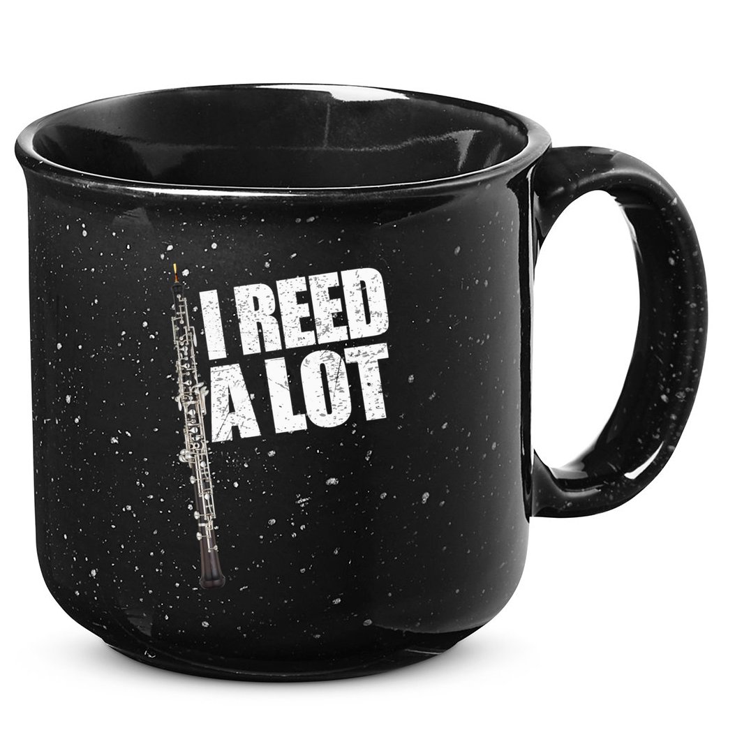 I Reed A Lot Oboe Player Funny Oboes Music Gift 15oz Campfire Ceramic Mug