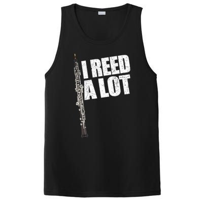 I Reed A Lot Oboe Player Funny Oboes Music Gift PosiCharge Competitor Tank