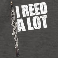 I Reed A Lot Oboe Player Funny Oboes Music Gift Vector Backpack