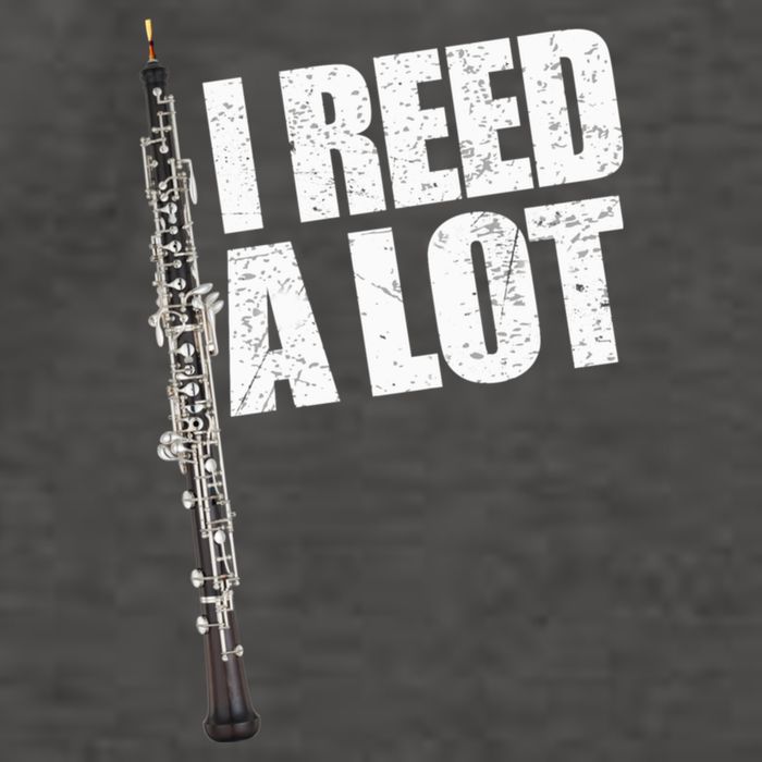 I Reed A Lot Oboe Player Funny Oboes Music Gift Vector Backpack