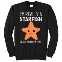 Im Really A Starfish In A Human Costume Halloween Funny Sweatshirt