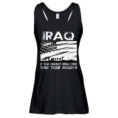 Iraq If You Haven't Been There Shut Your Mouth Ladies Essential Flowy Tank