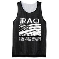Iraq If You Haven't Been There Shut Your Mouth Mesh Reversible Basketball Jersey Tank