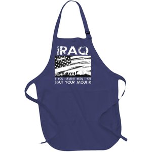 Iraq If You Haven't Been There Shut Your Mouth Full-Length Apron With Pockets