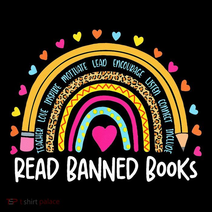 I Read Banned Books Rainbow Readers Reading Gift T-Shirt
