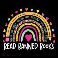 I Read Banned Books Rainbow Readers Reading Gift Sustainable Bucket Hat