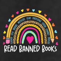 I Read Banned Books Rainbow Readers Reading Gift Adult Drive Performance Visor