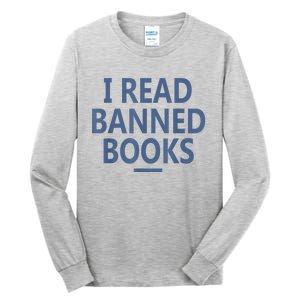 I Read Banned Books Iowa Student Tall Long Sleeve T-Shirt