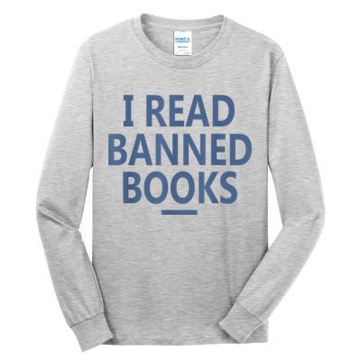 I Read Banned Books Iowa Student Tall Long Sleeve T-Shirt