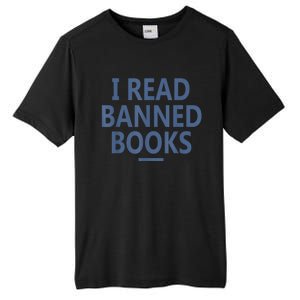 I Read Banned Books Iowa Student Tall Fusion ChromaSoft Performance T-Shirt