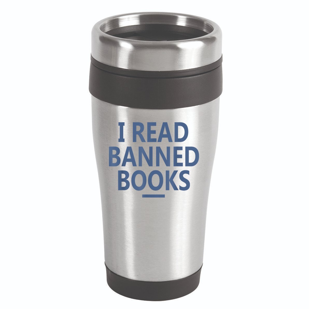 I Read Banned Books Iowa Student 16oz Travel Tumbler