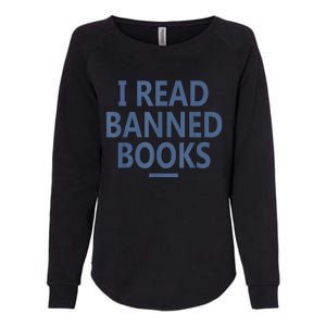 I Read Banned Books Iowa Student Womens California Wash Sweatshirt