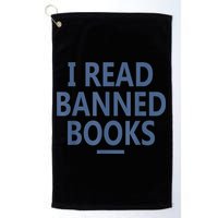 I Read Banned Books Iowa Student Golf Towel