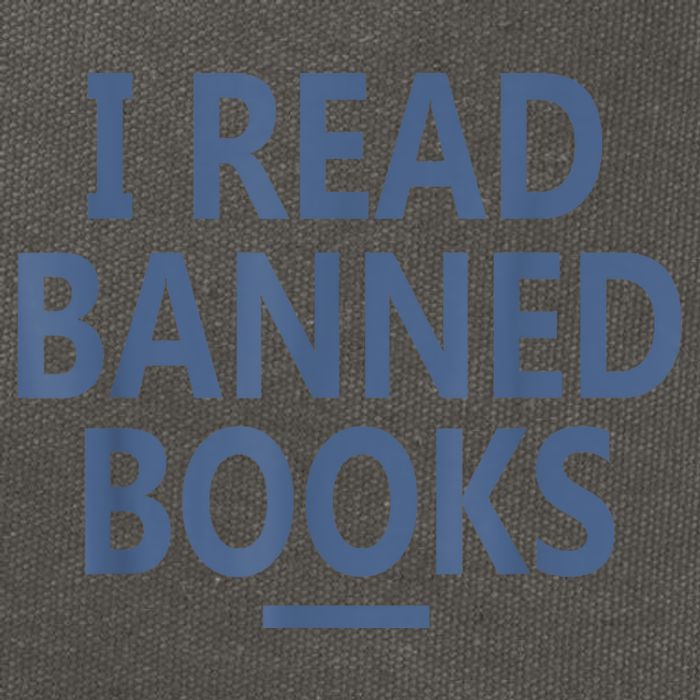 I Read Banned Books Iowa Student Cotton Canvas Backpack