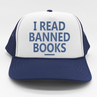 I Read Banned Books Iowa Student Trucker Hat