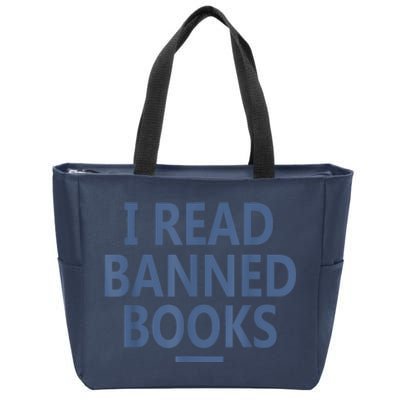 I Read Banned Books Iowa Student Zip Tote Bag