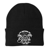I'd Rather Be At The Beach Vacation Beanie