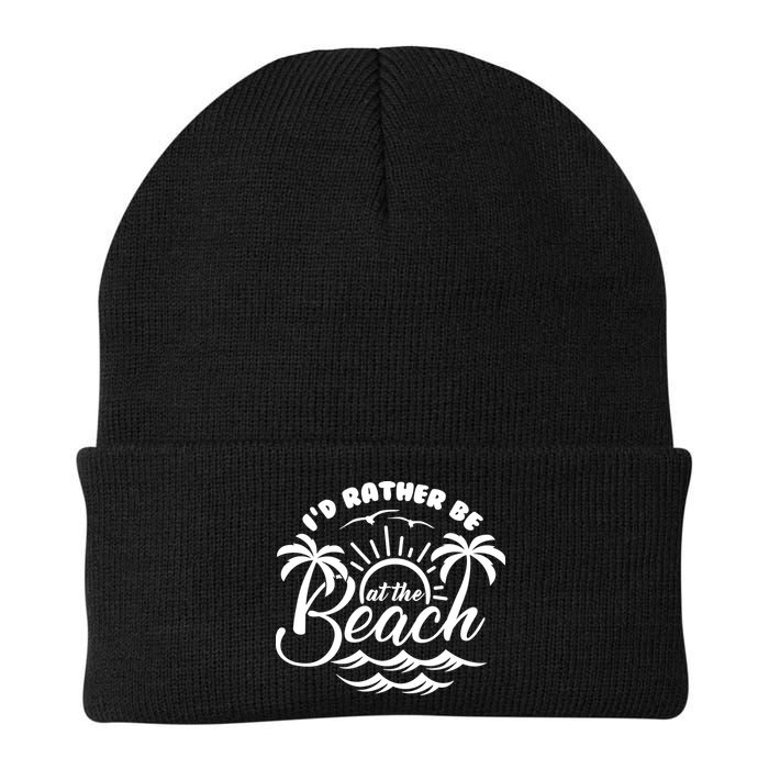 I'd Rather Be At The Beach Vacation Beanie