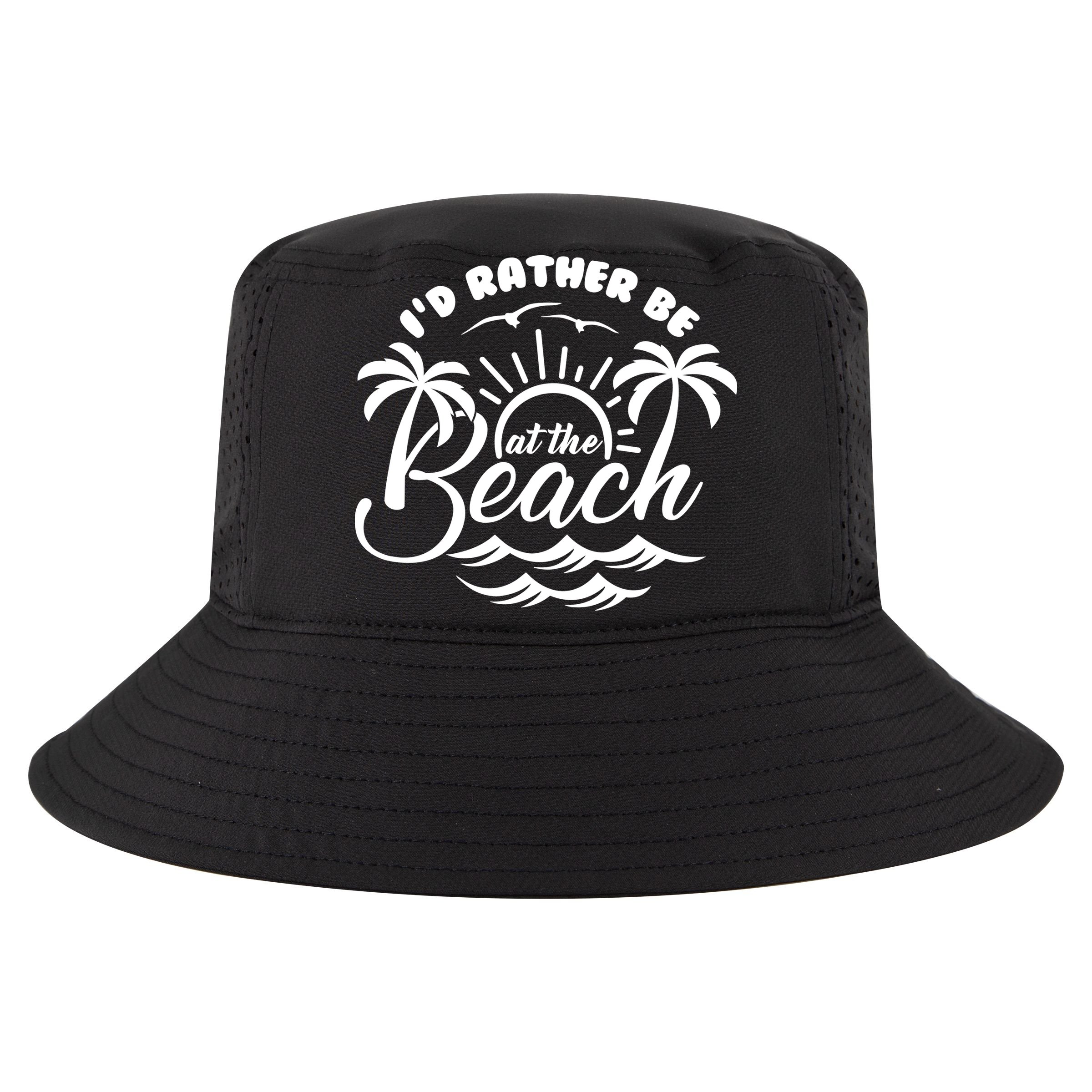 I'd Rather Be At The Beach Vacation Kids Hoodie