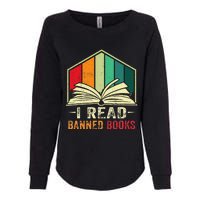 I Read Banned Books Week Librarian Freedom Reader Nerd Womens California Wash Sweatshirt