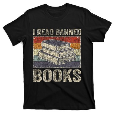 I Read Banned Books Week Librarian Freedom Reader T-Shirt