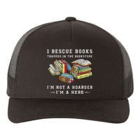 I Rescue Book Trapped In The Bookstore I'm Not A Hoarder Yupoong Adult 5-Panel Trucker Hat