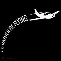 I'd Rather Be Flying Airplane Pilot 16 in Basic Backpack