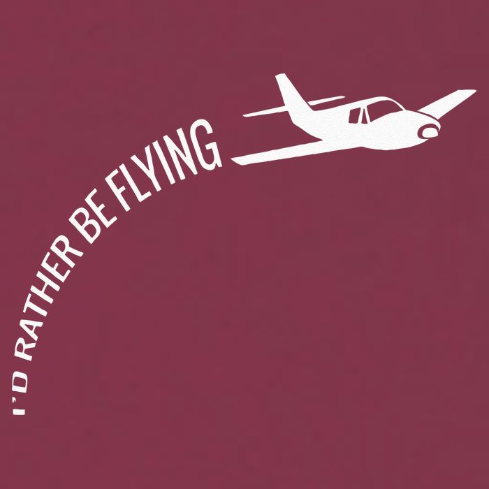 I'd Rather Be Flying Airplane Pilot 16oz Travel Tumbler