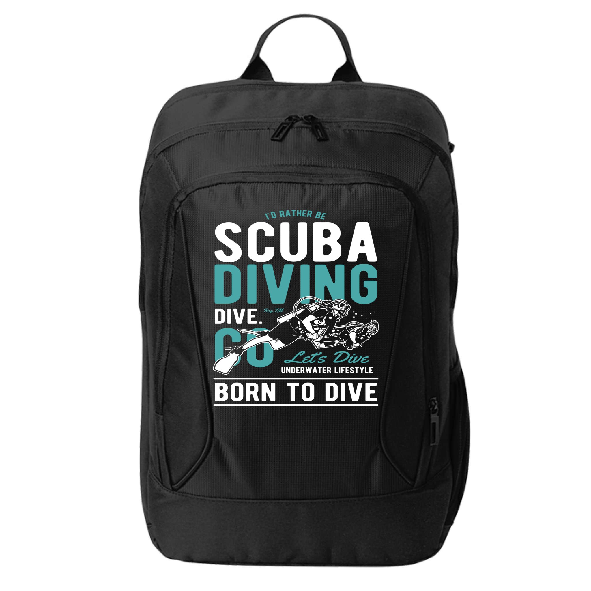 I'd Rather Be Scuba Diving Scuba Diving Diver Dive City Backpack