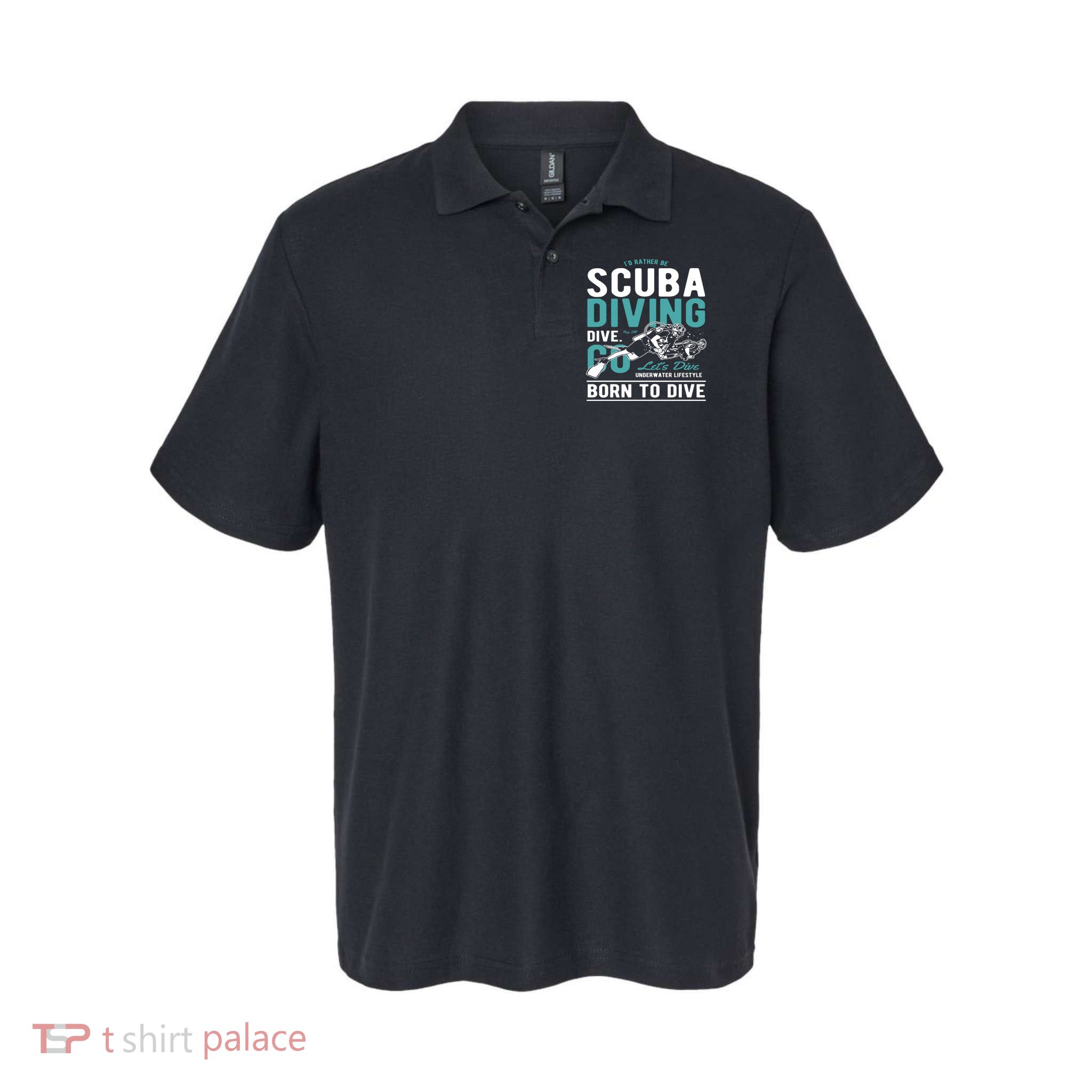 I'd Rather Be Scuba Diving Scuba Diving Diver Dive Polo