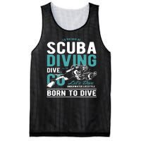 I'd Rather Be Scuba Diving Scuba Diving Diver Dive Mesh Reversible Basketball Jersey Tank