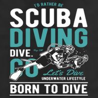 I'd Rather Be Scuba Diving Scuba Diving Diver Dive Hat