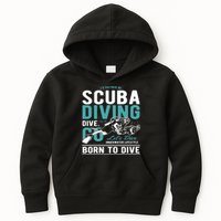 I'd Rather Be Scuba Diving Scuba Diving Diver Dive Kids Hoodie