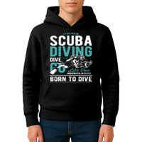 I'd Rather Be Scuba Diving Scuba Diving Diver Dive Kids Hoodie