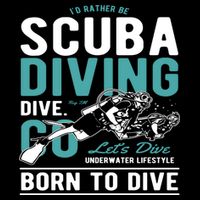 I'd Rather Be Scuba Diving Scuba Diving Diver Dive Wool Snapback Cap