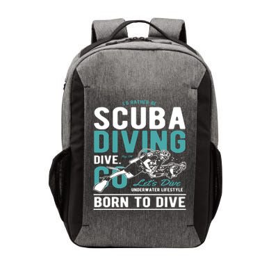 I'd Rather Be Scuba Diving Scuba Diving Diver Dive Vector Backpack