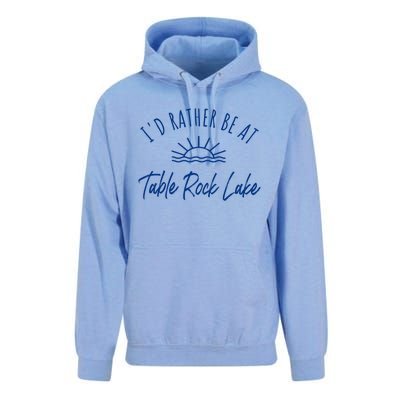 Id Rather Be At Table Rock Lake Boating Fishing Gift Idea Gift Unisex Surf Hoodie