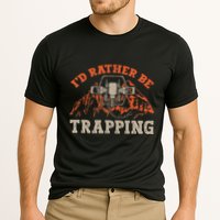 ID Rather Be Trapping Trap Hunting Trapper Performance Shirt