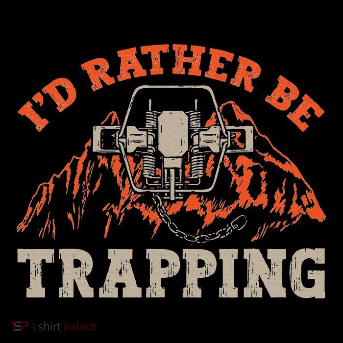 ID Rather Be Trapping Trap Hunting Trapper Baby Bodysuit