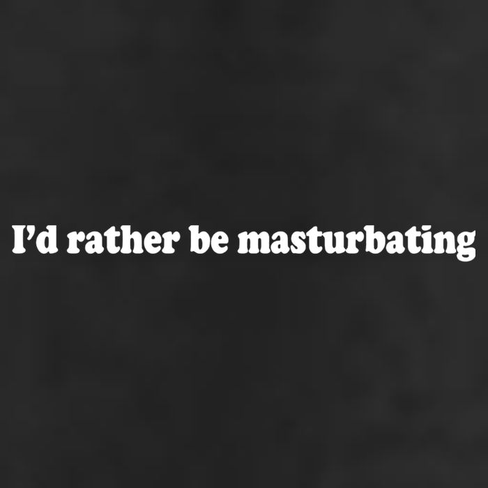 Id Rather Be Masturbating Tumbler