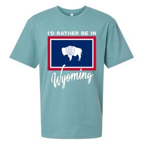 I'd Rather Be In Wyoming Sueded Cloud Jersey T-Shirt