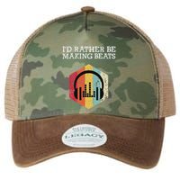 ID Rather Be Making Beats Beat Makers Music Producer Legacy Tie Dye Trucker Hat