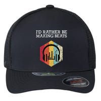 ID Rather Be Making Beats Beat Makers Music Producer Flexfit Unipanel Trucker Cap