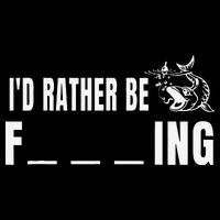 Id Rather Be Fishing Funny Fishing Mug