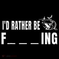 Id Rather Be Fishing Funny Fishing Baby Bodysuit