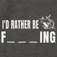 Id Rather Be Fishing Funny Fishing Vector Backpack