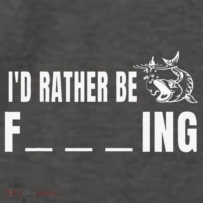 Id Rather Be Fishing Funny Fishing Vector Backpack