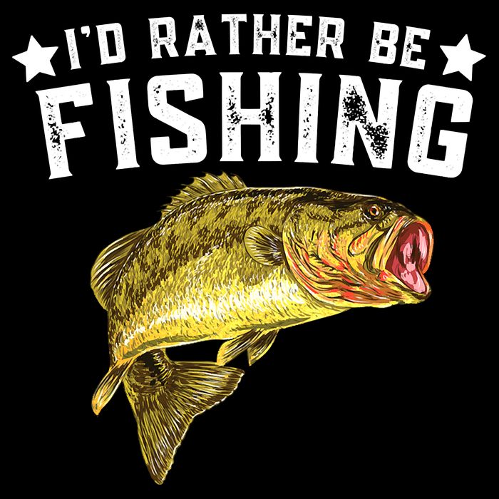 I'd Rather be Fishing Fisher Loving Fish Lake River Mode Sustainable Bucket Hat