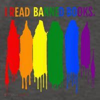 I Read Banned Books Week Rainbow LGBT Book Lover Teacher Vector Backpack