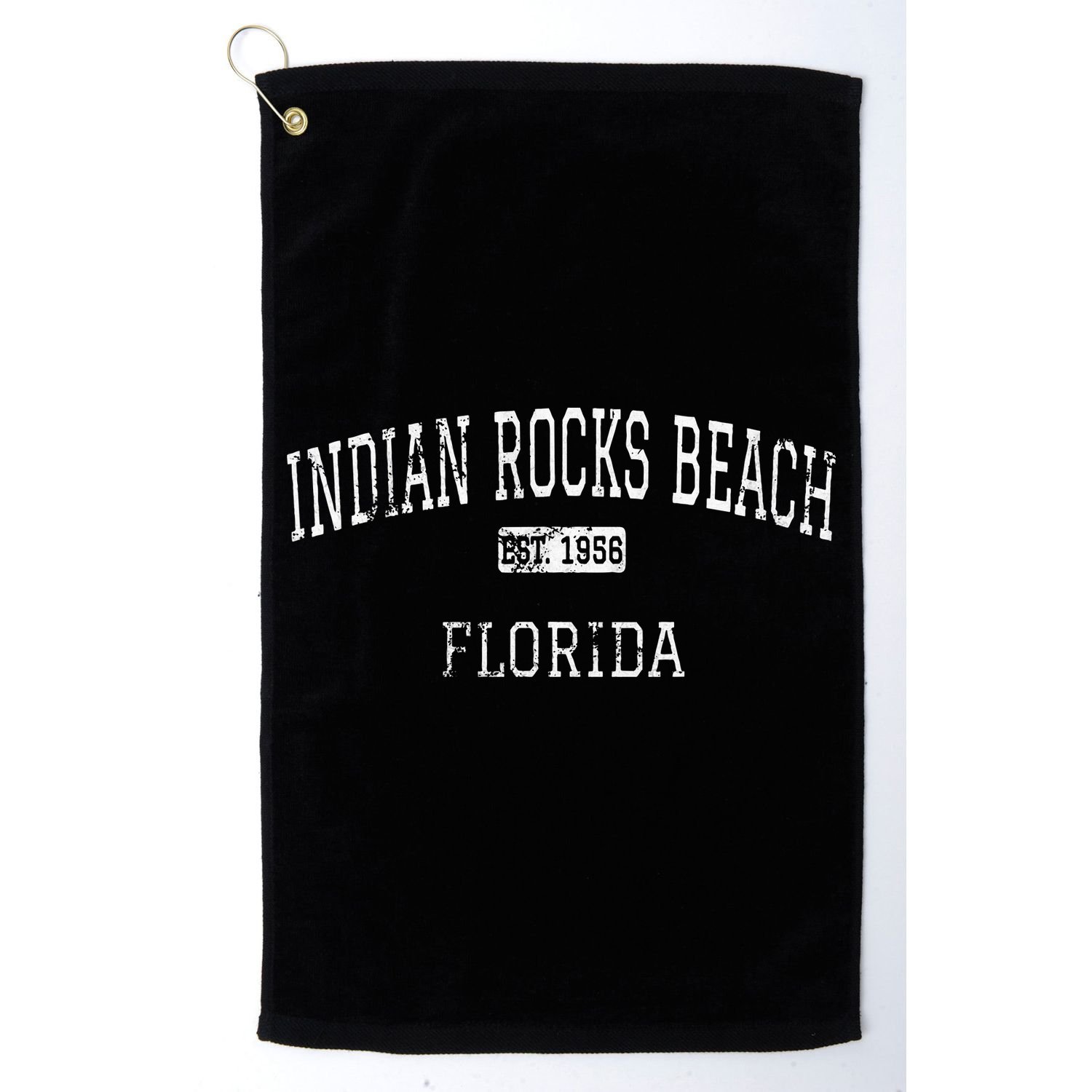 Indian Rocks Beach Florida Fl Vintage Golf Towel